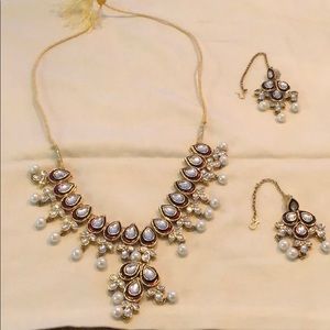 Bengali necklace and earring set